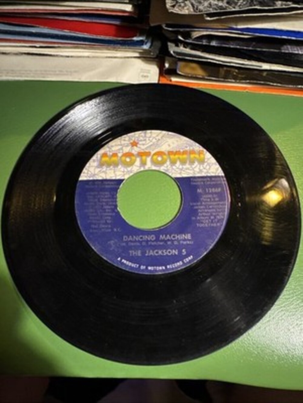 The Jackson 5 -Dancing Machine/It's Too Late To Change The Time 45 RPM 7" Single